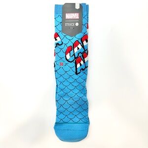 Stance Marvel Blue Graphic Socks